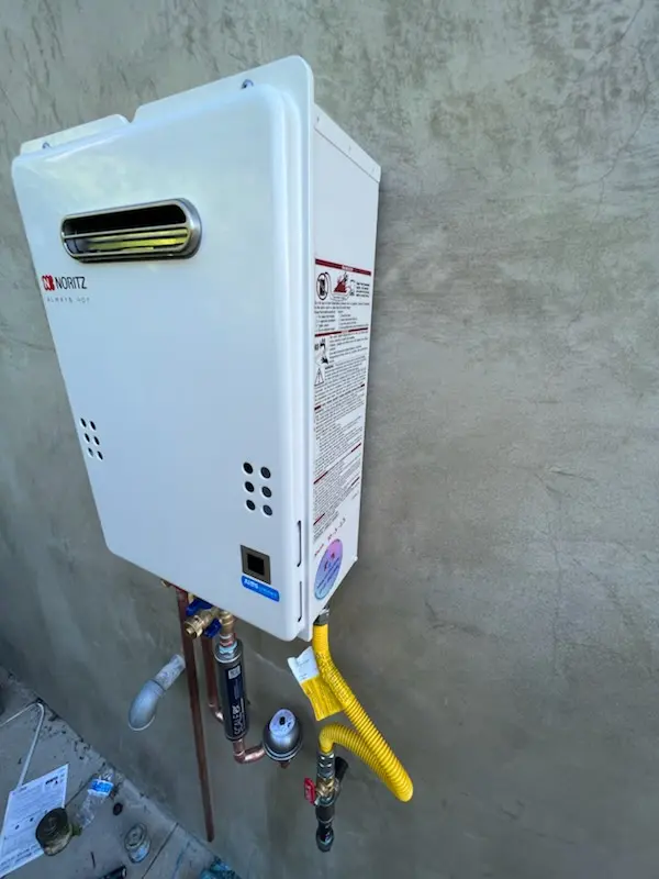 Tankless water heater installation for Griffith homes